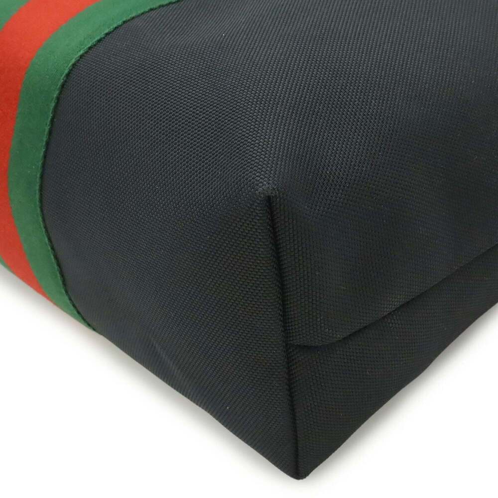 GUCCI Black Leather Shoulder Bag - Picture 4 of 10